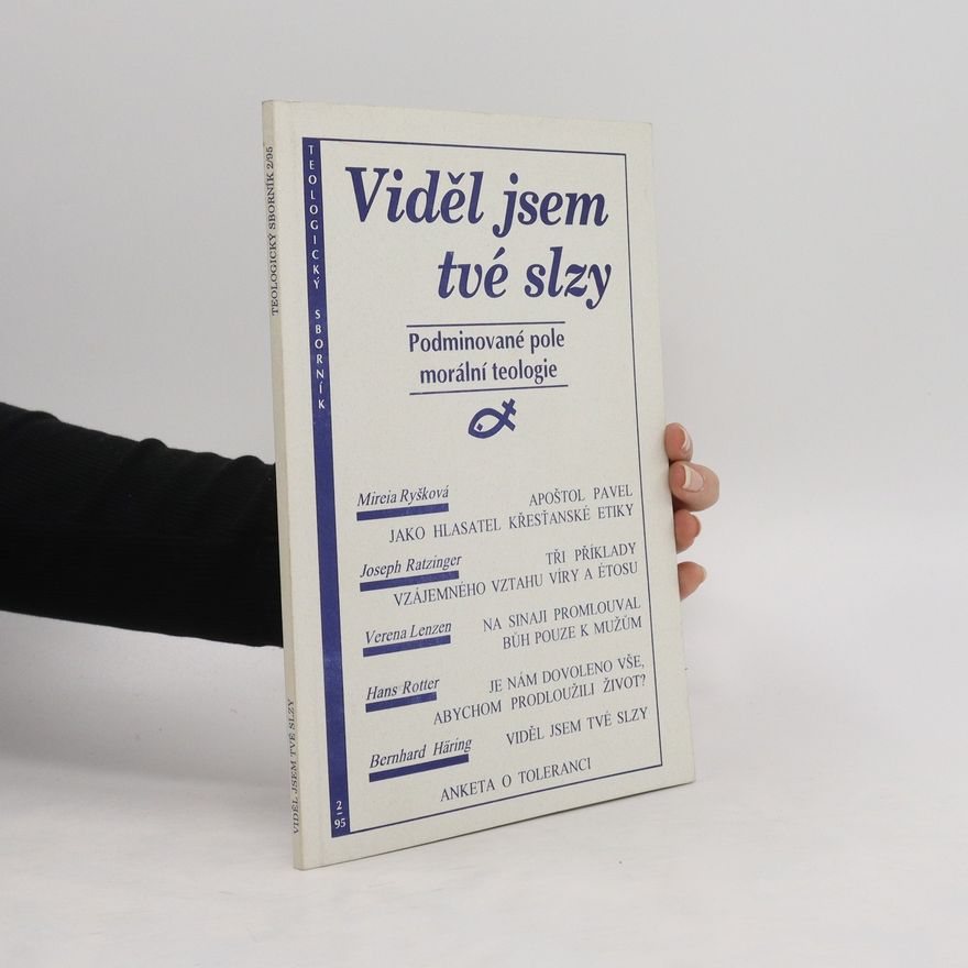Kolektiv autorů Teologický sborník 2/95. Viděl jsem tvé slzy