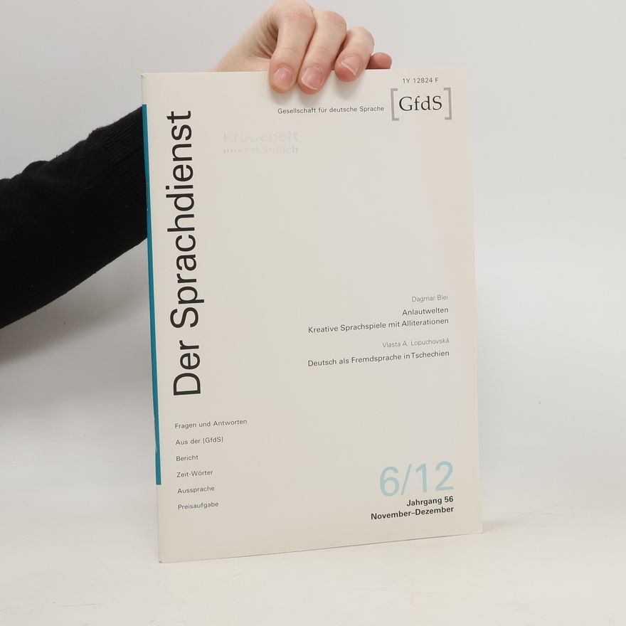 Autorenkollektiv Der Sprachdienst 6/12
