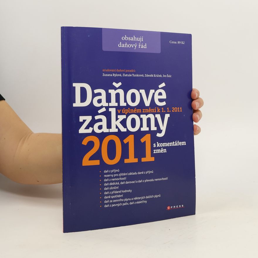 Autorenkollektiv D Daňové zákony 2011
