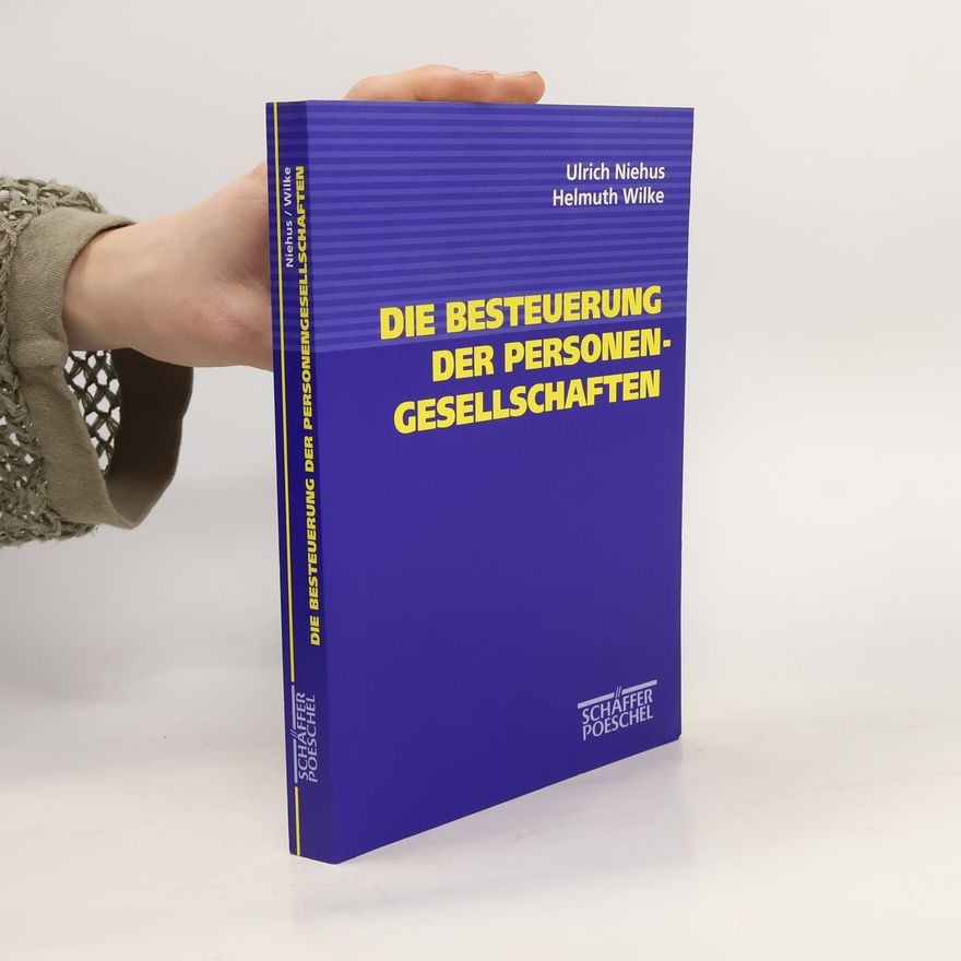 Ulrich Niehus Die Besteuerung der Personengesellschaften