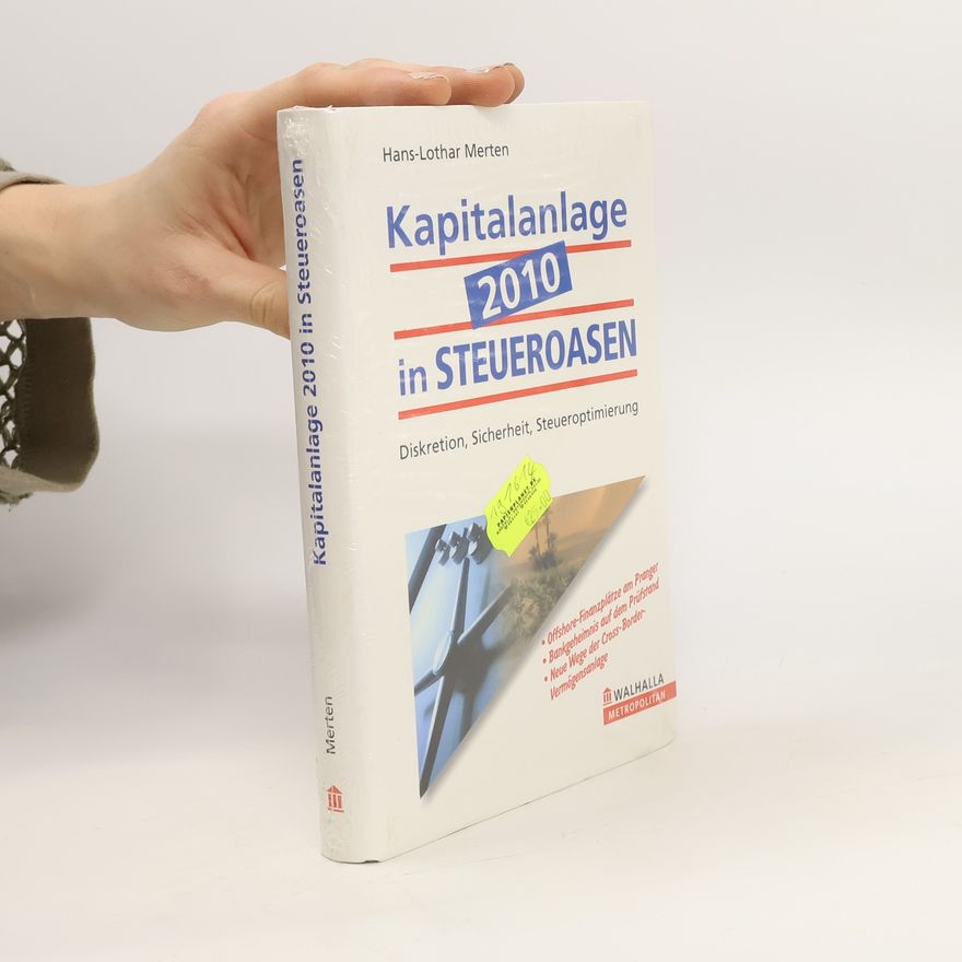 Hans Lothar Merten Kapitalanlage 2010 in Steueroasen