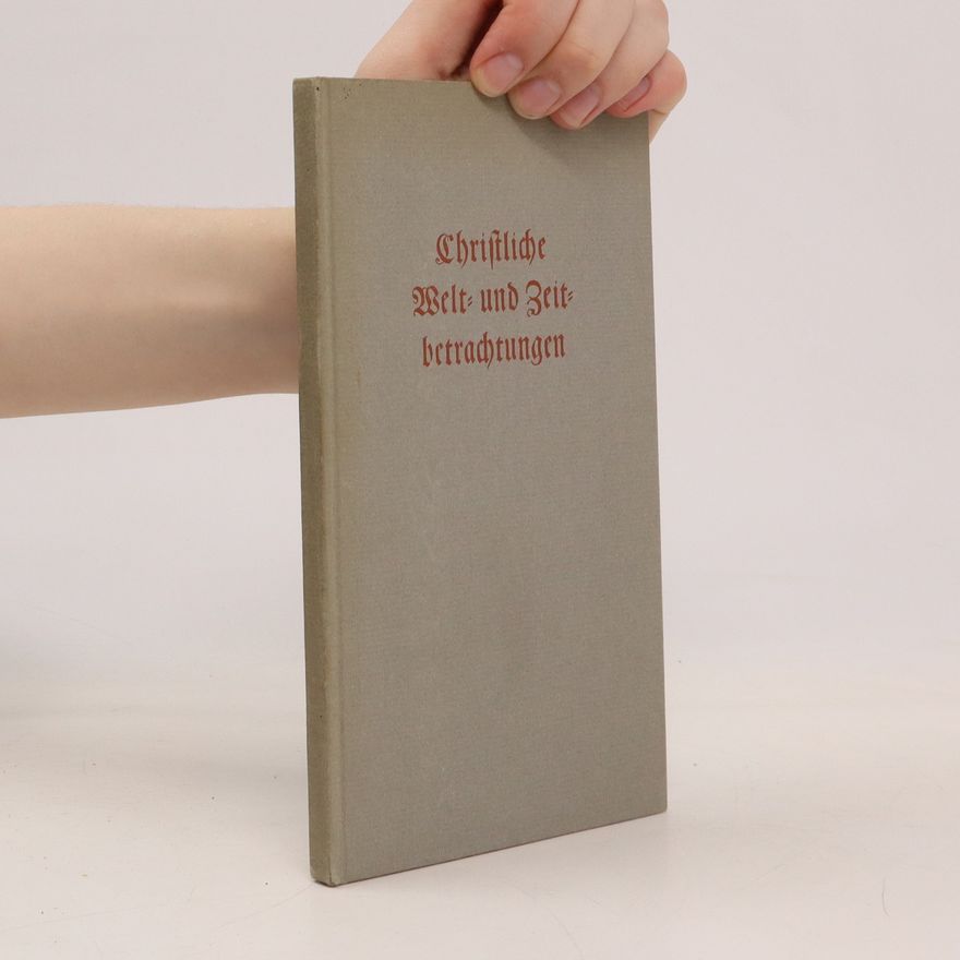 Georg Philipp Harsdörffer Christliche Welt und Zeitbetrachtungen