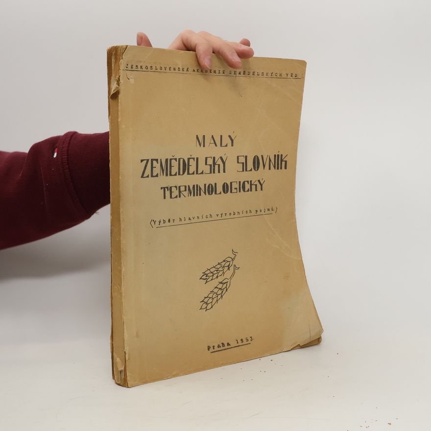 Mališ Oskar Malý zemědělský slovník terminologický