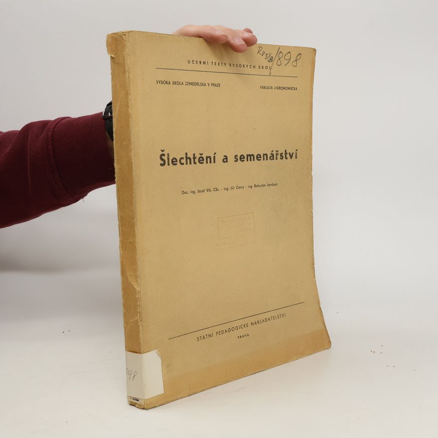 Bohuslav Jandura Šlechtění a semenářství