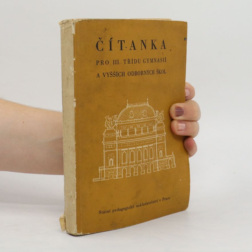 Autorenkollektiv Čítanka pro III. třídu gymnásií a vyšších odborných škol