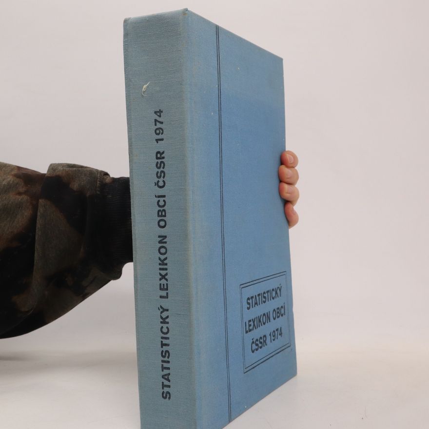 Kolektív autorov Statistický lexikon obcí ČSSR 1974