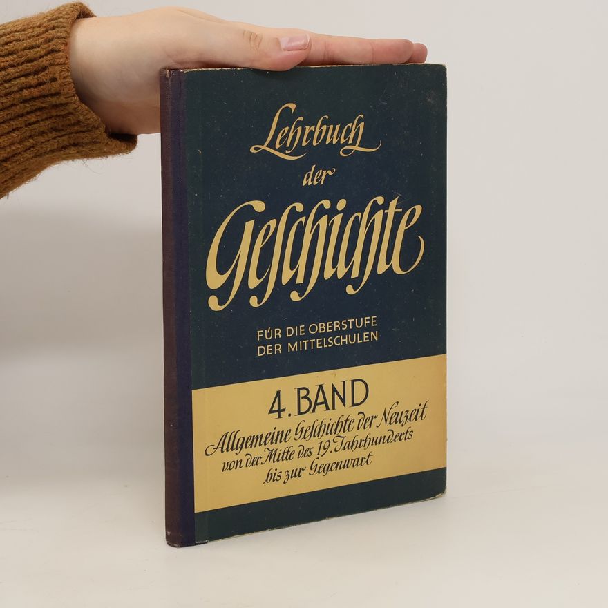 Various authors Lehrbuch der Geschichte 4. Band