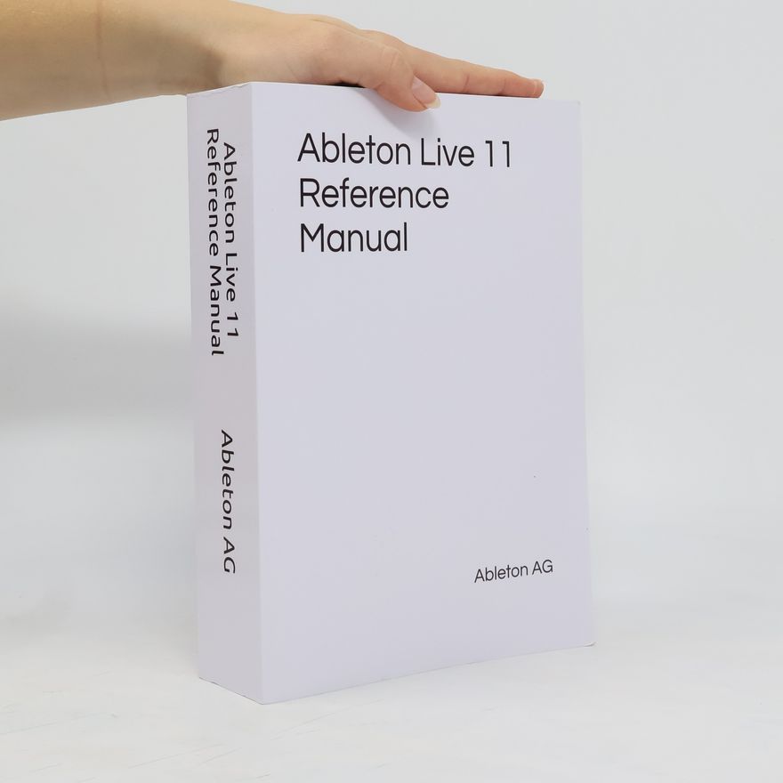 Kolektiv autorů Ableton Live 11 Reference Manual