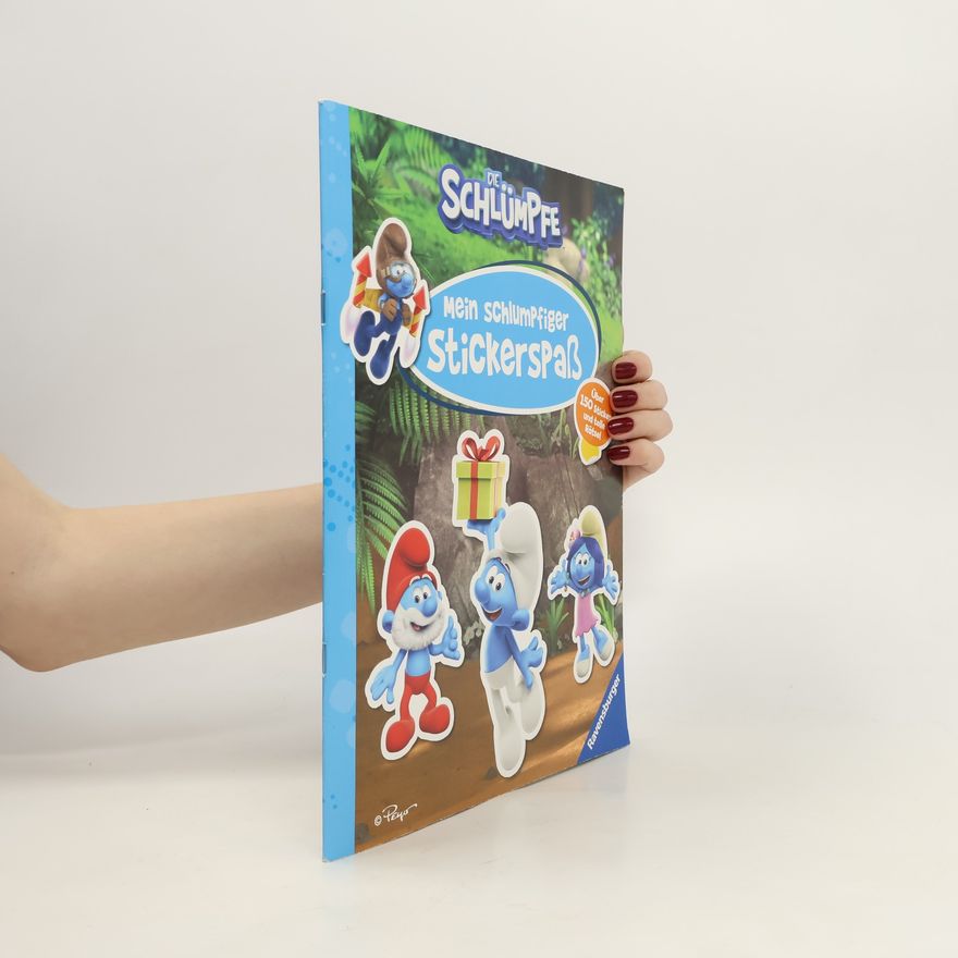 Stefanie Hahn Die Schlümpfe: Mein schlumpfiger Stickerspaß