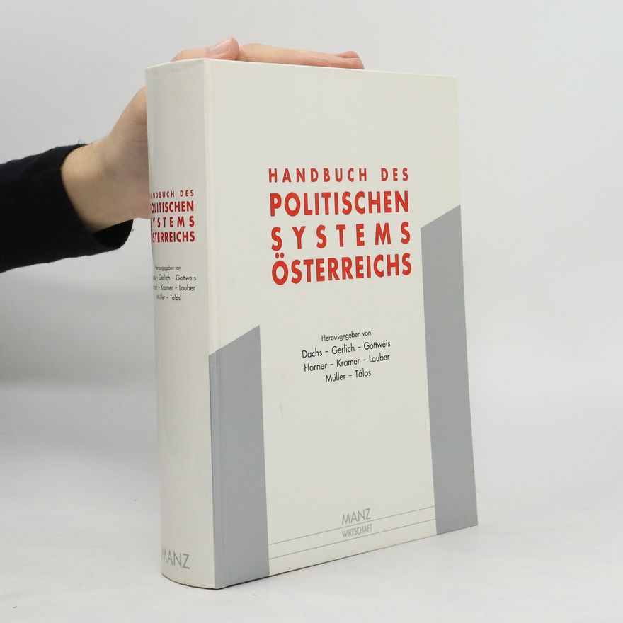 Herbert Dachs Handbuch des politischen Systems Österreichs