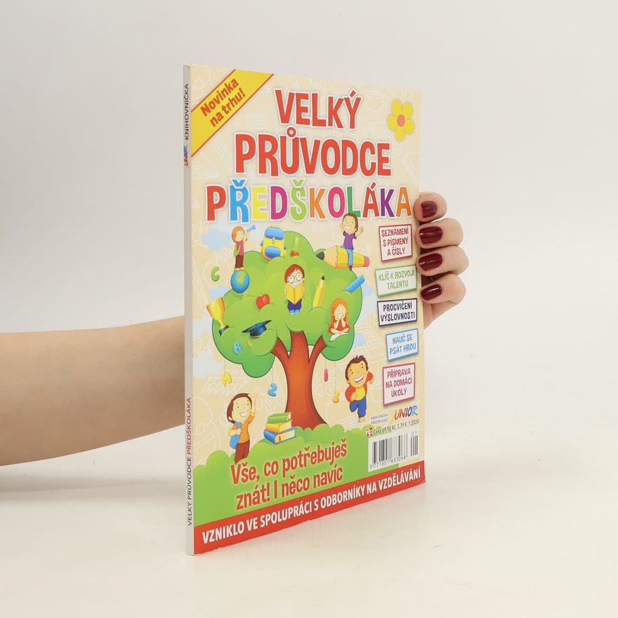 Kolektiv autorů Velký průvodce předškoláka. Knihovnička Junior 1/2024