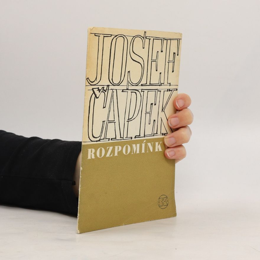 Josef Čapek Rozpomínky