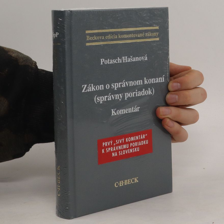 Janka Hašanová Zákon o správnom konaní (správny poriadok) - Komentár