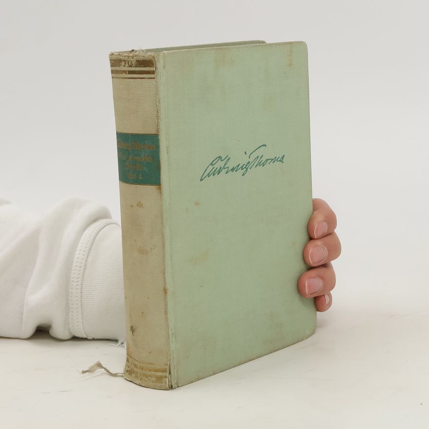 Ludwig Thoma Gesammelte Werke 4. Romane und Erzählungen II