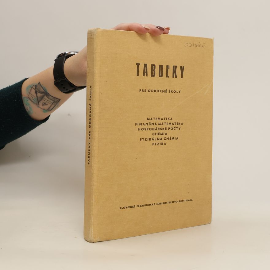 Autorenkollektiv Tabuĺky pre odborné školy