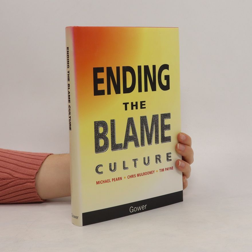 Tim Payne Ending the Blame Culture