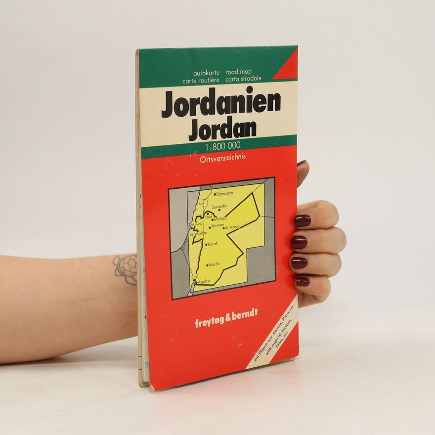 Autorenkollektiv Autokarte. Road map. Jordanien. Jordan 1:800 000