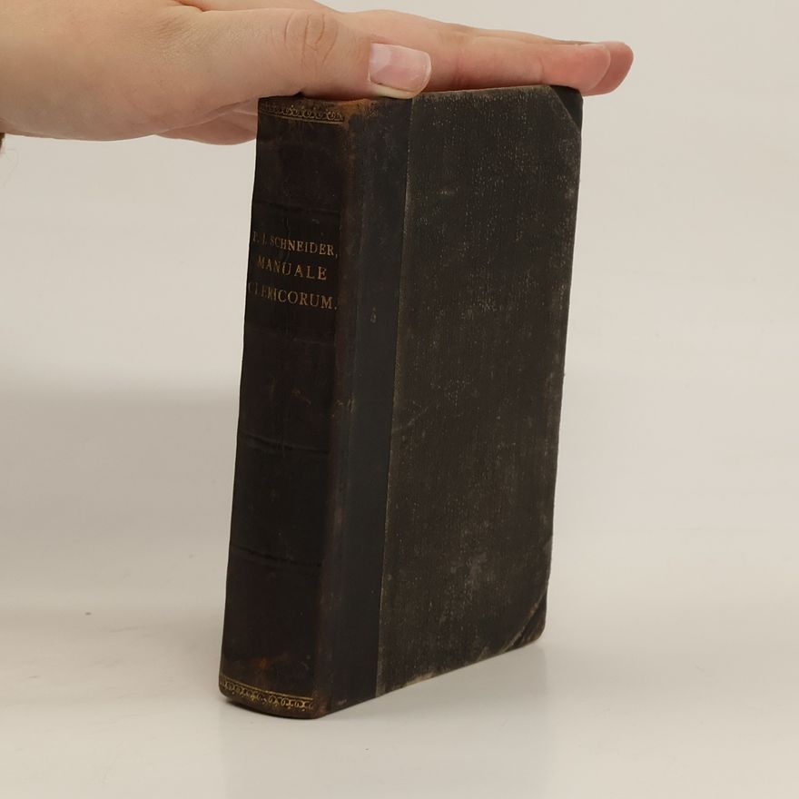 Josef Schneider Manuale Clericorum