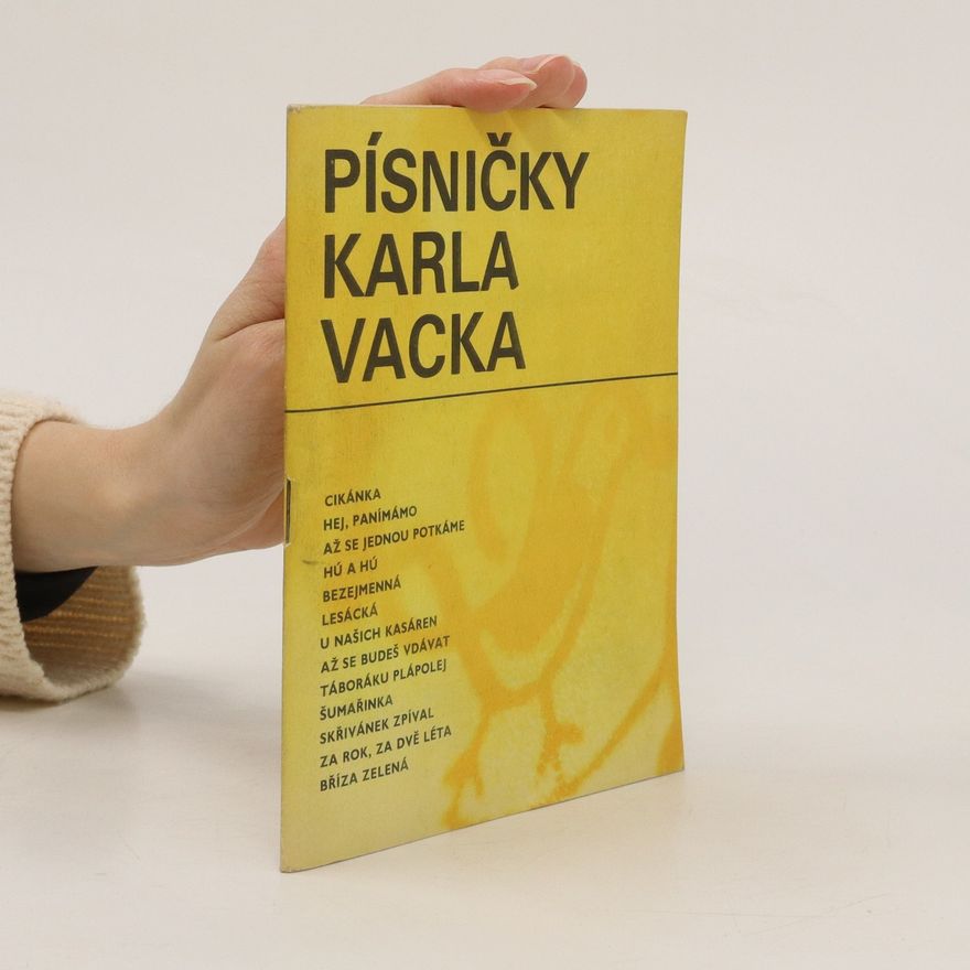 Kolektiv autorů Písničky Karla Vacka