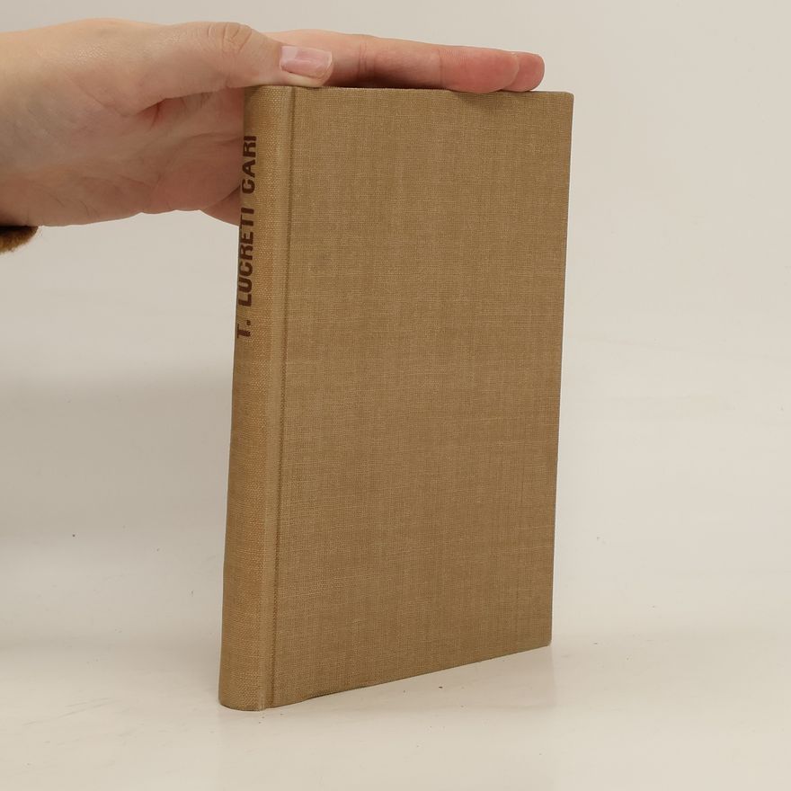 Collectif d'auteurs T. Lucreti Cari De rerum natura. Libri sex