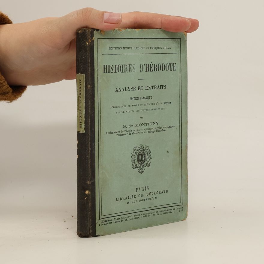 G. de Montigny Histoires d'Hérodote