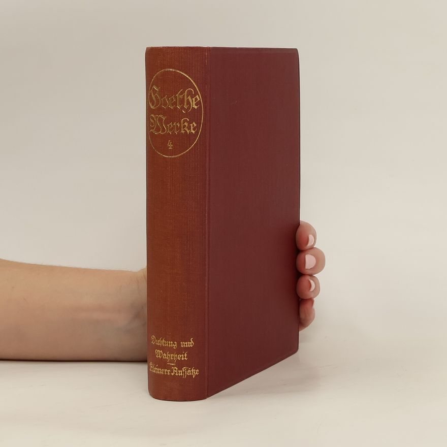 Johann Wolfgang von Goethe Goethes sämtliche Werke 4