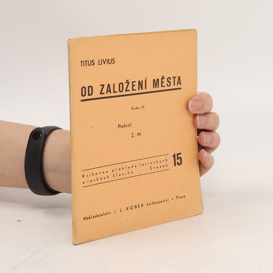 Titus Livius Od založení města, kniha IV