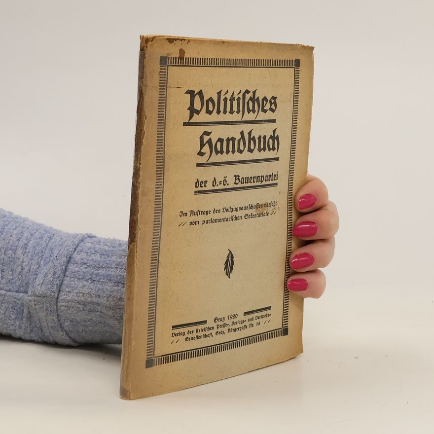 Various authors Politisches Handbuch