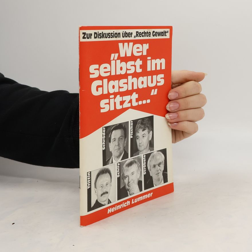 Deutschen Konservativen eV "Wer selbst im Glashaus sitzt..." : zur Diskussion über "Rechte Gewalt"