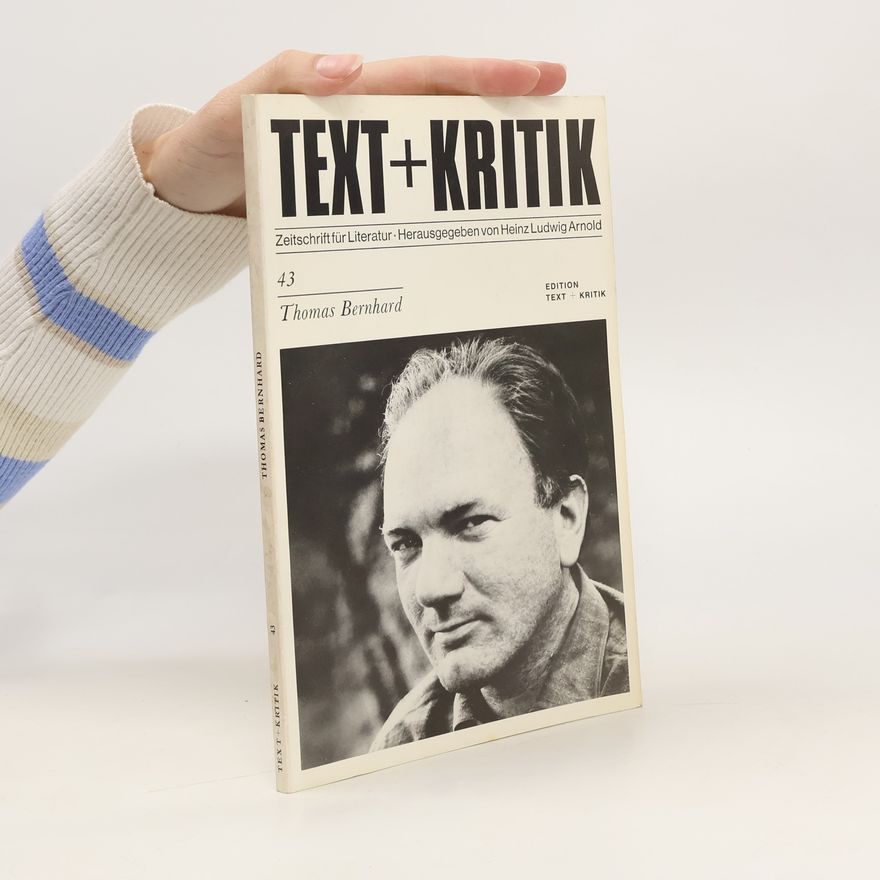 Various authors Thomas Bernhard