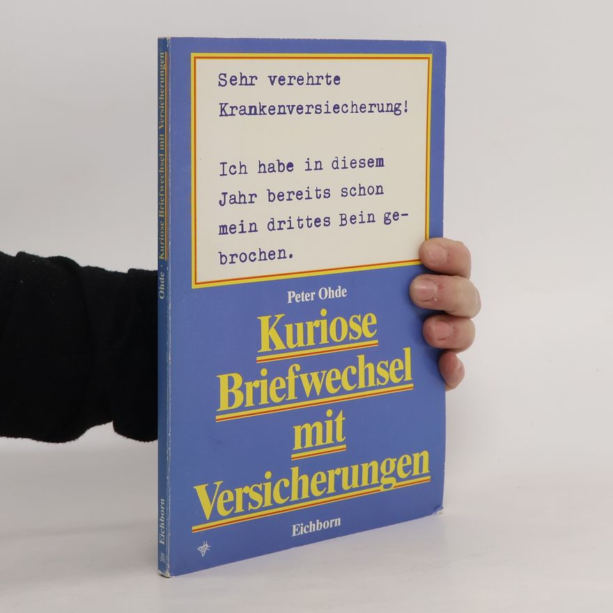 Peter Ohde Sehr geehrte Krankenversicherung!