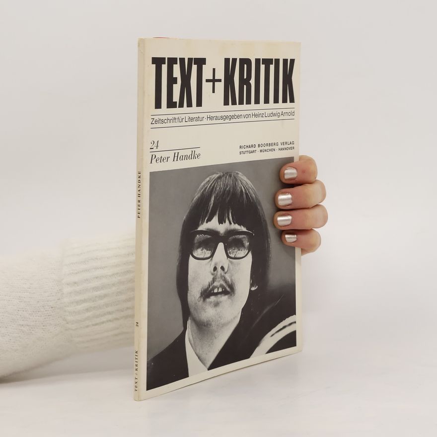 Various authors Text + Kritik 24. Peter Handke