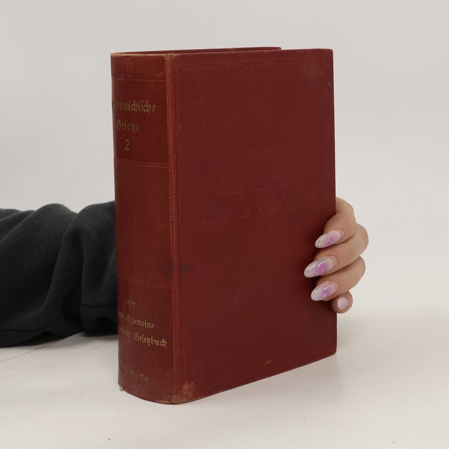 Autorenkollektiv Das allgemeine bürgerliche Gesetzbuch