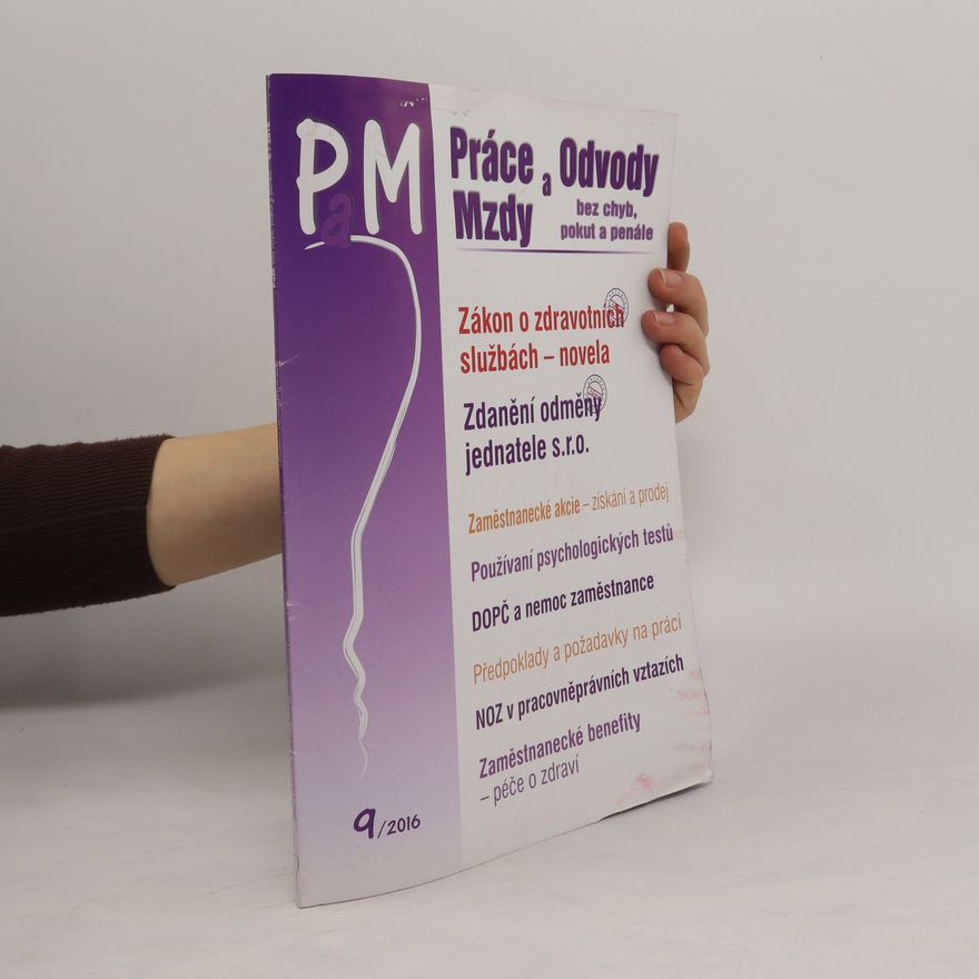 Autorenkollektiv Práce, mzdy a odvody 9/2016