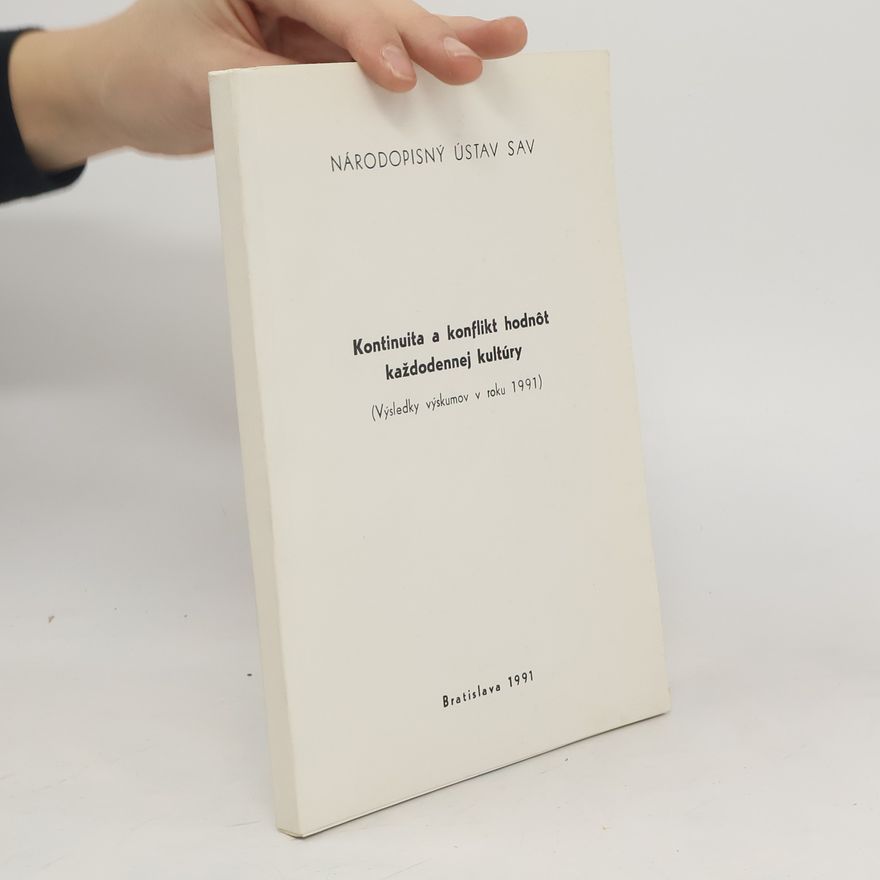 Various authors Kontinuita a konflikt hodnot každodennej kultúry