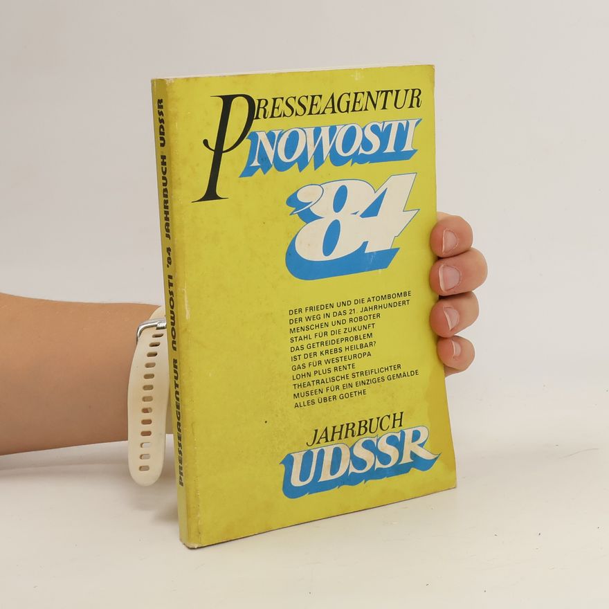 Autorenkollektiv Presseagentur Nowosti '84 Jahrbuch UDSSR
