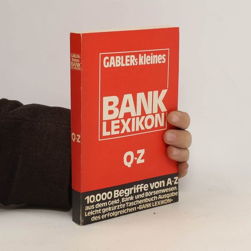Josef Löffelholz Gablers kleines Bank-Lexikon Q-Z