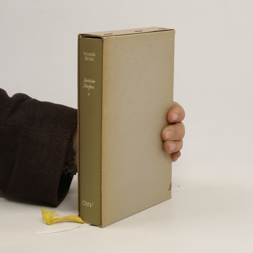 Heinrich Heine Sämtliche Schriften Band IV