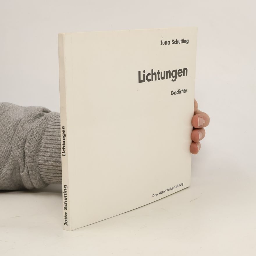 Julian Schutting Lichtungen