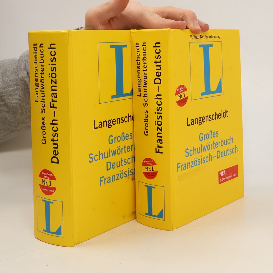 Autorenkollektiv Großes Schulwörterbuch Deutsch-Französisch. Langenscheidt. Großes Schulwörterbuch Französisch-Deutsch