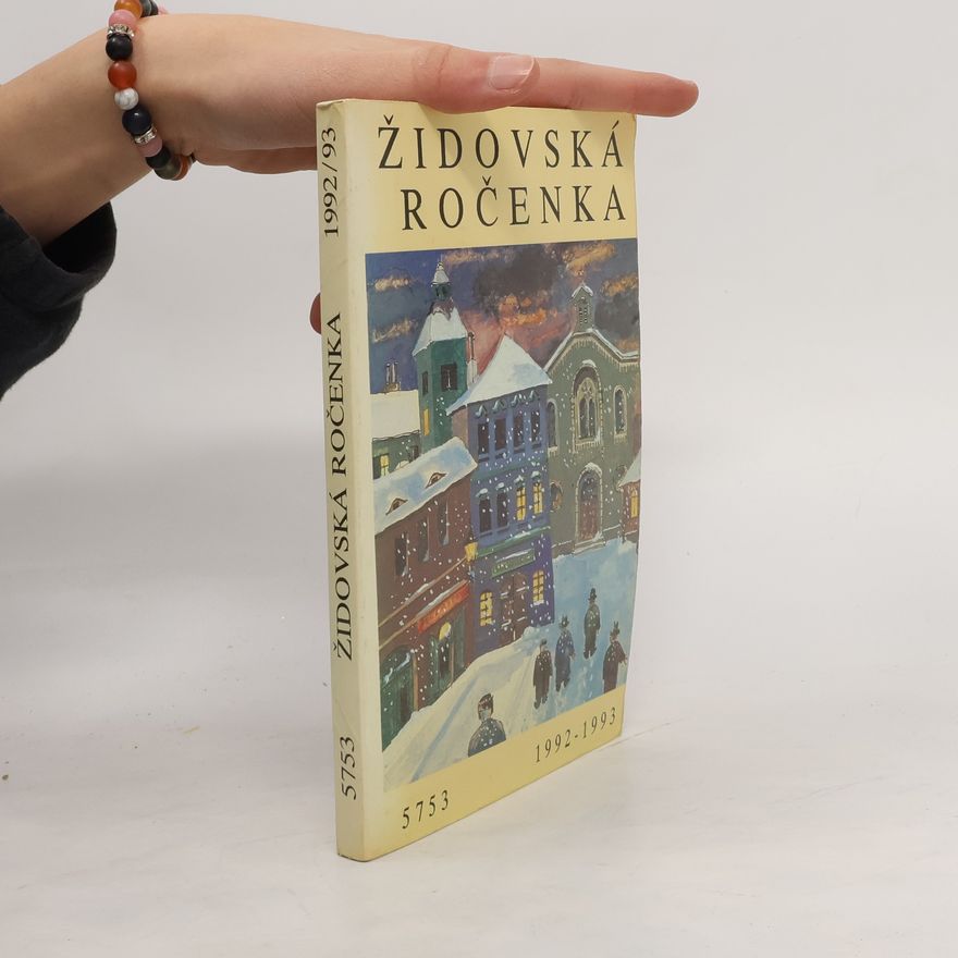 Autorenkollektiv Židovská ročenka 1992/93
