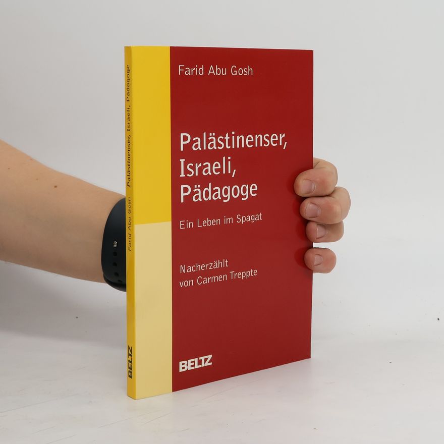 Farid Abu-Gosh Palästinenser, Israeli, Pädagoge