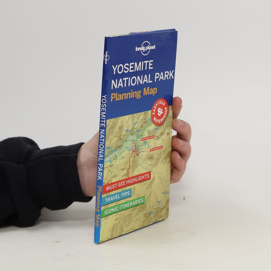 Planet Lonely Lonely Planet Yosemite National Park Planning Map