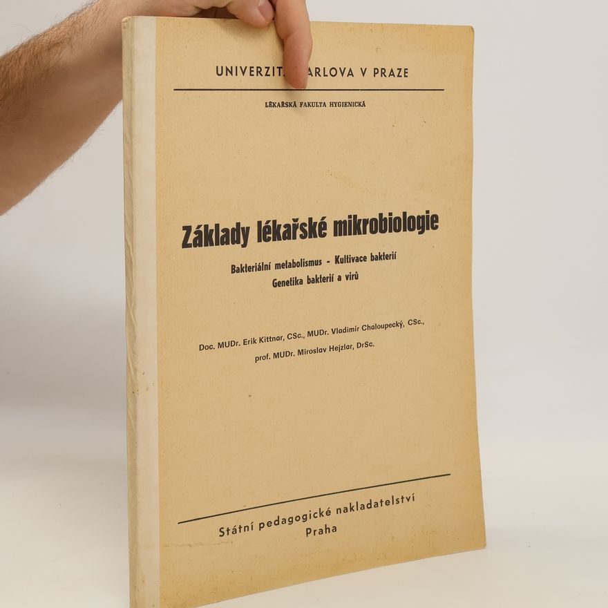 Kolektiv autorů Základy lékařské mikrobiologie