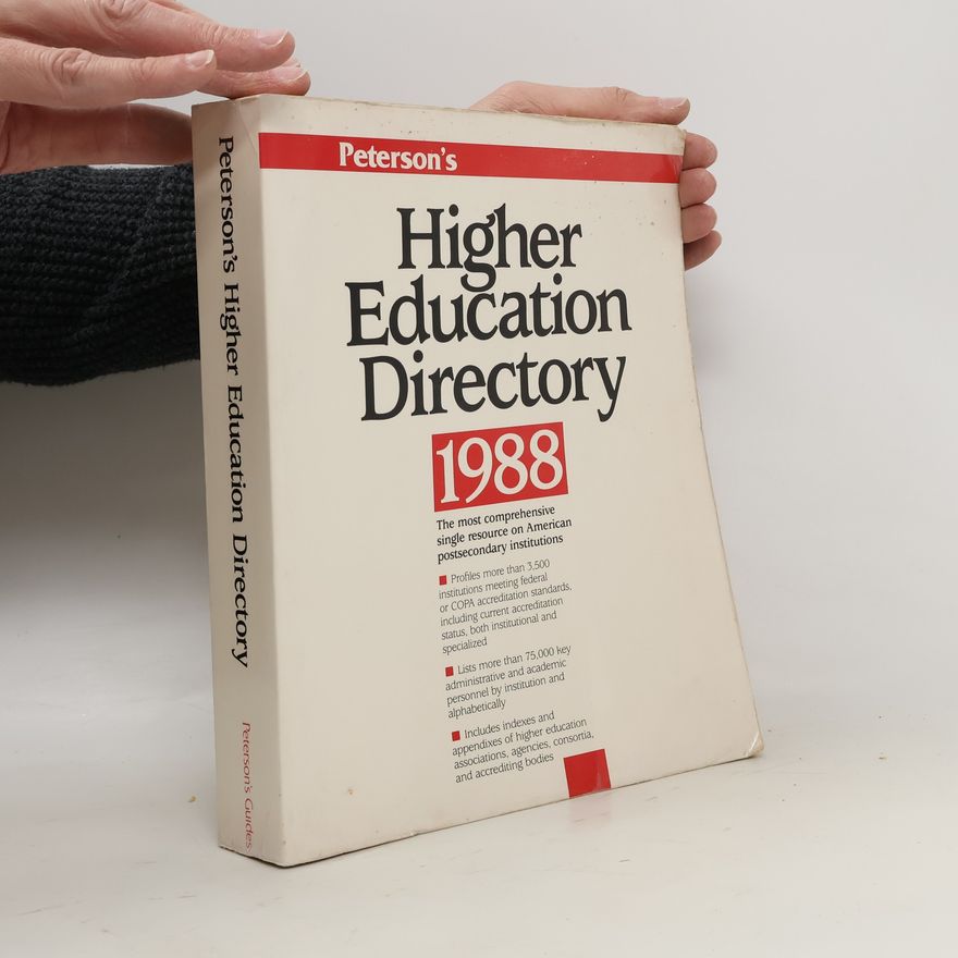 Various authors Peterson's Higher Education Directory