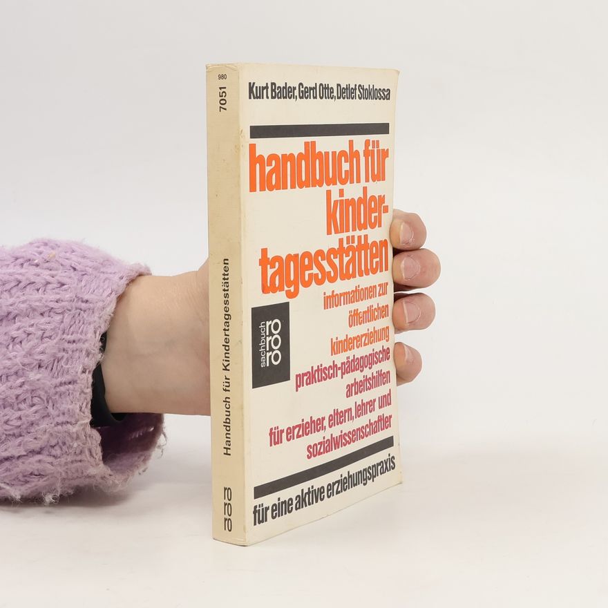 Kurt Bader Handbuch für Kindertagesstätten