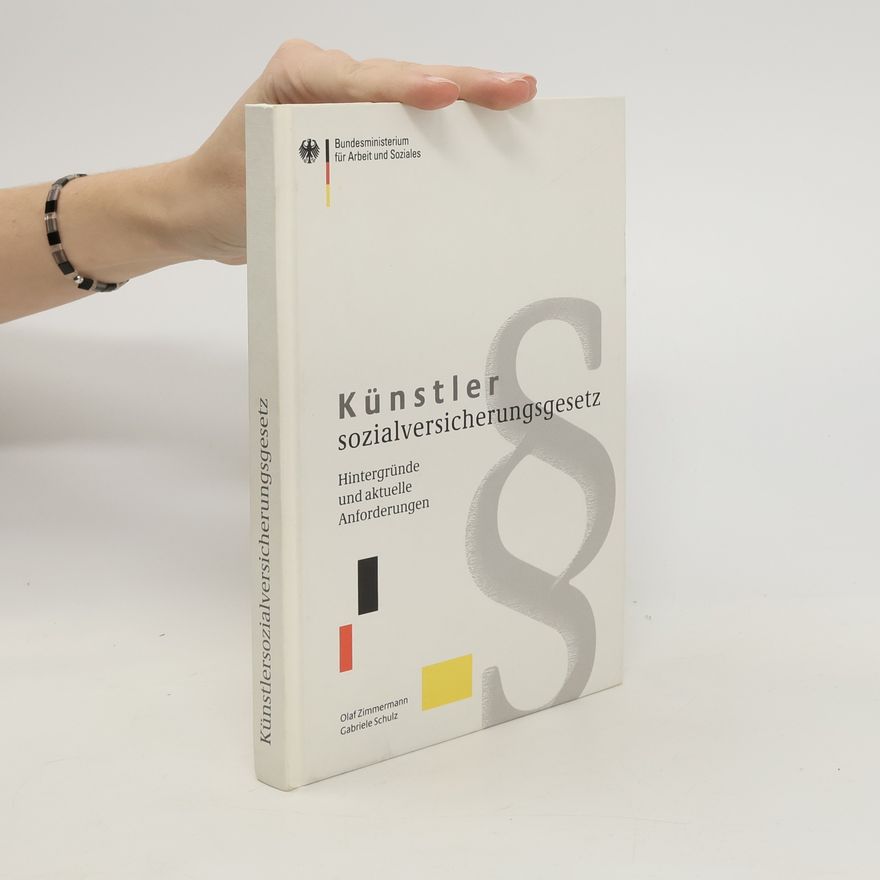 Olaf Zimmermann Künstlersozialversicherungsgesetz