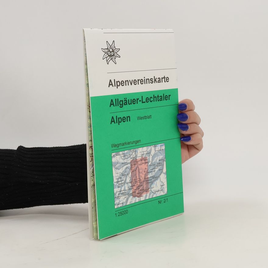 Deutscher Alpenverein Alpenvereinskarte Allgäuer-Lechtaler Alpen - West