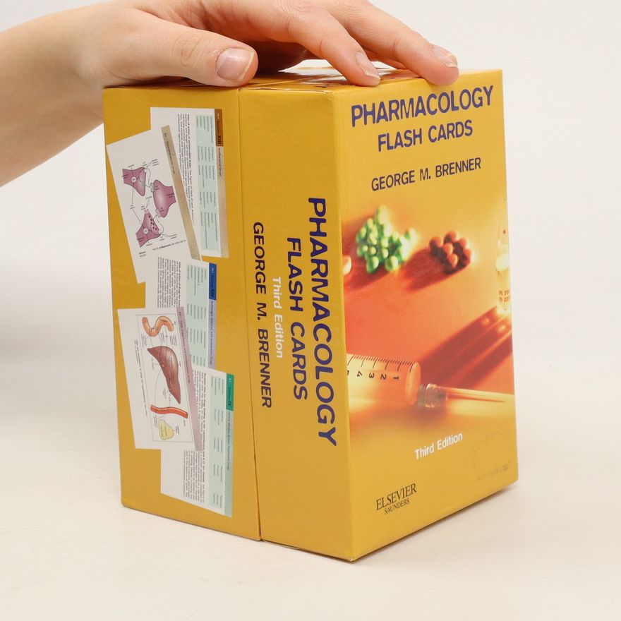 George M. Brenner Pharmacology Flash Cards. Third Edition