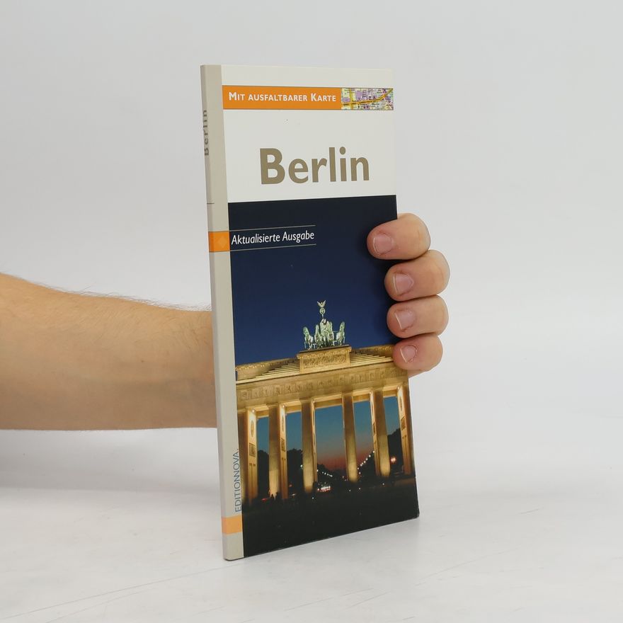 Orgun Egekraut Berlin. City Guide mit ausfaltbarer Karte